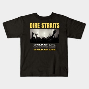 Dire Straits // Walk Of Life Kids T-Shirt